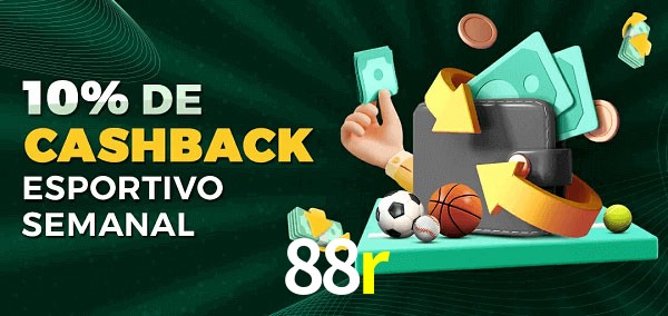 10% de bônus de cashback na 88r